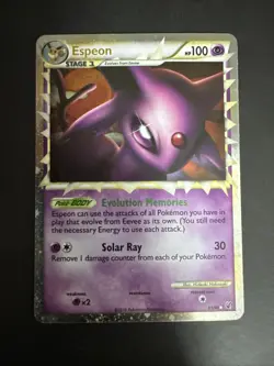 Pokemon TCG Undaunted ESPEON PRIME 81/90 Ultra Rare Holo HGSS, Near Mint! - Image 1