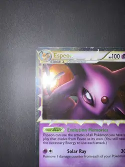 Pokemon TCG Undaunted ESPEON PRIME 81/90 Ultra Rare Holo HGSS, Near Mint! - Image 2