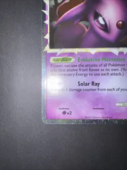 Pokemon TCG Undaunted ESPEON PRIME 81/90 Ultra Rare Holo HGSS, Near Mint! - Image 5