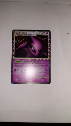 🔵 Pokemon TCG Undaunted ESPEON PRIME 81/90 Ultra Rare Holo HGSS - Image 4