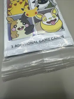 Pokemon TCG General Mills 25th Anniversary Sealed 3 Card Pack MPG120 - Image 3