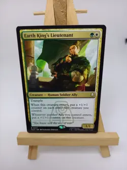 Magic the Gathering Avatar 217 Earth King's Lieutenant Rare Regular Pack Fresh - Image 1