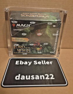 MTG LOTR Tales of Middle Earth Collector Boosters Box - Acrylic Case Included! - Image 1
