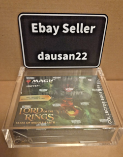 MTG LOTR Tales of Middle Earth Collector Boosters Box - Acrylic Case Included! - Image 3