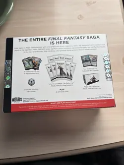 MTG Magic Final Fantasy Fat Pack Bundle Box Factory Sealed w/ 9 Packs - Image 2