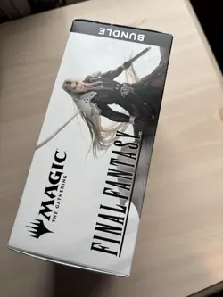 MTG Magic Final Fantasy Fat Pack Bundle Box Factory Sealed w/ 9 Packs - Image 4