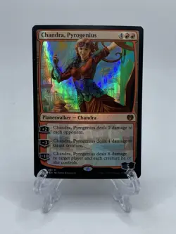 Chandra, Pyrogenius - Kaladesh - MTG - Foil Mythic - Magic The Gathering - Image 1
