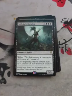 Midnight Banshee 80 NM Lorwyn Eclipsed Commander MTG - Image 1