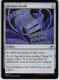 MTG All Fates Scroll Normal NM Edge of Eternities Magic 234 - Image 1