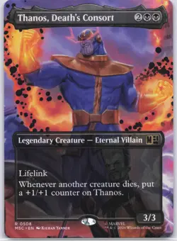 Commander: Marvel Super Heroes #508 Thanos, Death's Consort (Extended Art) - Image 1