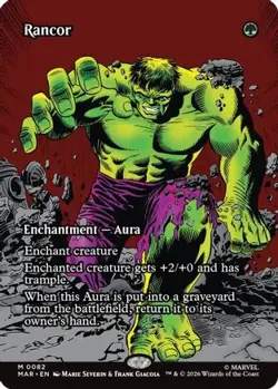 Rancor (Borderless) 82 Marvel Universe Eternal-Legal Magic: The Gathering NM - Image 3