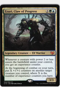 Ezuri, Claw of Progress #44 Commander 2015 Regular Mythic - Image 1