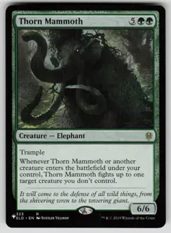 Thorn Mammoth Rare The List Reprints 323/269 MTG Near Mint 2020 - Image 1