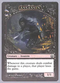 Assassin - Token - 4 - Return to Ravnica (RTR) MTG - Image 3