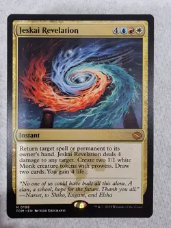 Magic the Gathering: Jeskai Revelation Tarkir: Dragonstorm Regular - Image 1