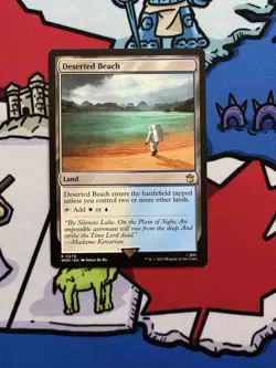 Deserted Beach x1 Mtg Doctor Who - Image 1