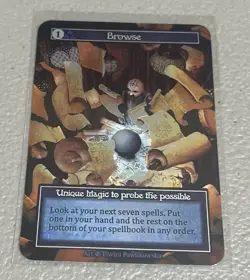 Browse Sorcery Contested Realm Beta Foil Unique - Image 1