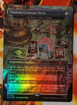 Custom Caravan Deck - Secret Lair Fallout: Welcome to New Vegas - MTG Foil #2460 - Image 1