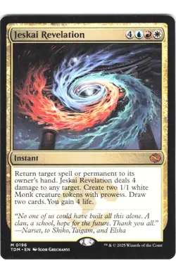 Jeskai Revelation #196 Tarkir: Dragonstorm Regular Mythic - Image 1