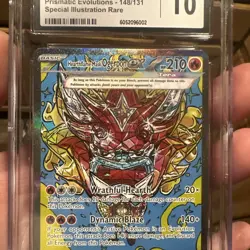 Pokemon Hearthflame Mask Ogerpon EX 148/131 Prismatic Evolutions SIR CGC 10 🔥 - Image 3