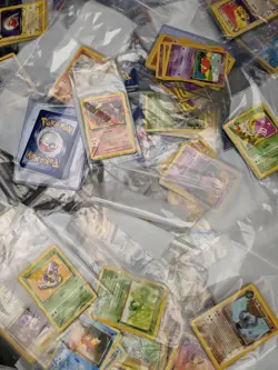 Lot of 10 Different WOTC 1999-2000 NM Near Mint Original Pokemon Cards in Bag - Image 3