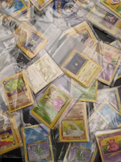 Lot of 10 Different WOTC 1999-2000 NM Near Mint Original Pokemon Cards in Bag - Image 5