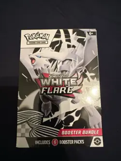 Pokemon TCG Scarlet & Violet White Flare Booster Bundle Box Factory Sealed - Image 1