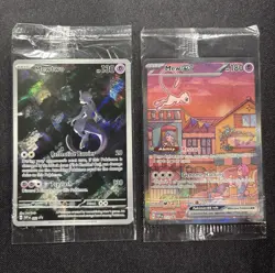 Pokemon 151 Ultra Premium Collection Factory Sealed Mew and Mewtwo UPC Promos - Image 1
