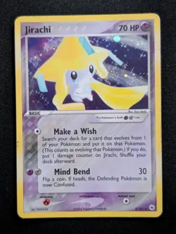 Jirachi 8/101 Hidden Legends Pokemon MP DMG - Image 1