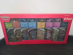 Prismatic Evolutions Mini Tins 8-Pack Costco Exclusive Pokemon TCG New/Sealed x1 - Image 1