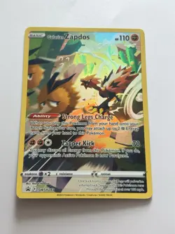 Pokemon Galarian Zapdos SWSH283 Holo Promo Sword & Shield MP - Image 1