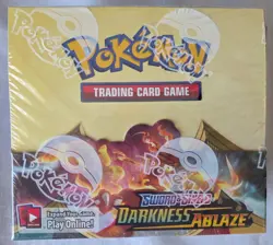 Pokemon - Darkness Ablaze Booster Box - Sword & Shield - new & sealed + case - Image 1