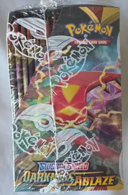 Pokemon - Darkness Ablaze Booster Box - Sword & Shield - new & sealed + case - Image 3