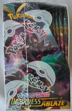 Pokemon - Darkness Ablaze Booster Box - Sword & Shield - new & sealed + case - Image 4