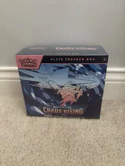 2026 Pokemon TCG: Mega Evo Chaos Rising Elite Trainer Box ETB Factory Sealed New - Image 1