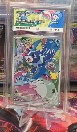 Popplio MEP 045 ACE 9 Mint Pokemon TCG First Partner Illustration Collection - Image 3
