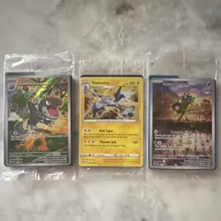 Pokemon TCG Promo Holo Lot 3x- Tyrunt 070 Toxtricity 063/189 Ogerpon SVP123 - Image 1
