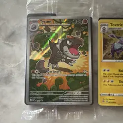 Pokemon TCG Promo Holo Lot 3x- Tyrunt 070 Toxtricity 063/189 Ogerpon SVP123 - Image 2