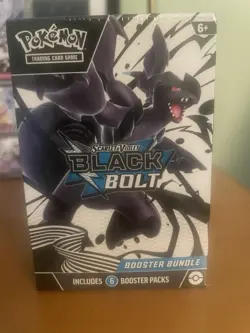 Sealed Pokemon TCG Scarlet & Violet—Black Bolt Booster Bundle Box 6 Pack English - Image 5