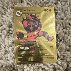 The Pokemon Company Incineroar Stage 2 XY Ultra Rare Full Art Foil Eng 990HP - Image 1