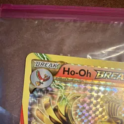 Pokemon Ho-Oh BREAK Holo Oversized XY Black Star Promo XY154 (NM) - Image 3