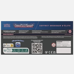 Pokemon - ETB ME04 Chaos Ascendant Mega-Amphinobi Ex Coffret Dresseur d'Elite FR - Image 3