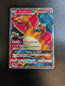 Charizard GX - SM60 Holo Promo Sun & Moon Promo Pokemon Holo Moderately Played - Image 1