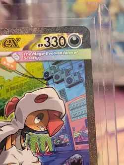 Mega Scrafty ex - 285/217 - MAR - Pokemon - 💎GOD PACK PULL💎 - Image 4