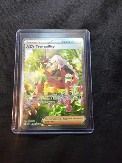 AZ's Tranquility 120/086 Me04: Chaos Rising Holo Pokemon Full Art SAR SIR - Image 1