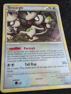Smeargle 8/90 - Undaunted Holo Rare Pokemon TCG - Image 2