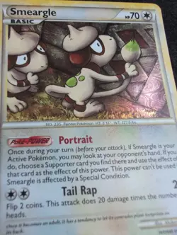 Smeargle 8/90 - Undaunted Holo Rare Pokemon TCG - Image 4