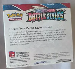 Pokemon - Battle Styles Booster Box - Sword & Shield - new & sealed + case - Image 2