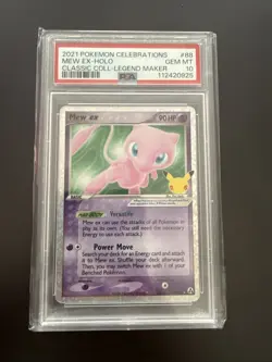 Mew EX - Celebrations - 88/92 - PSA 10 Gem Mint HOLO Clasic Collection Pokemon - Image 1