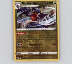 Garchomp 109/172 Reverse Holo R Brilliant Stars NM Pokemon - Image 1